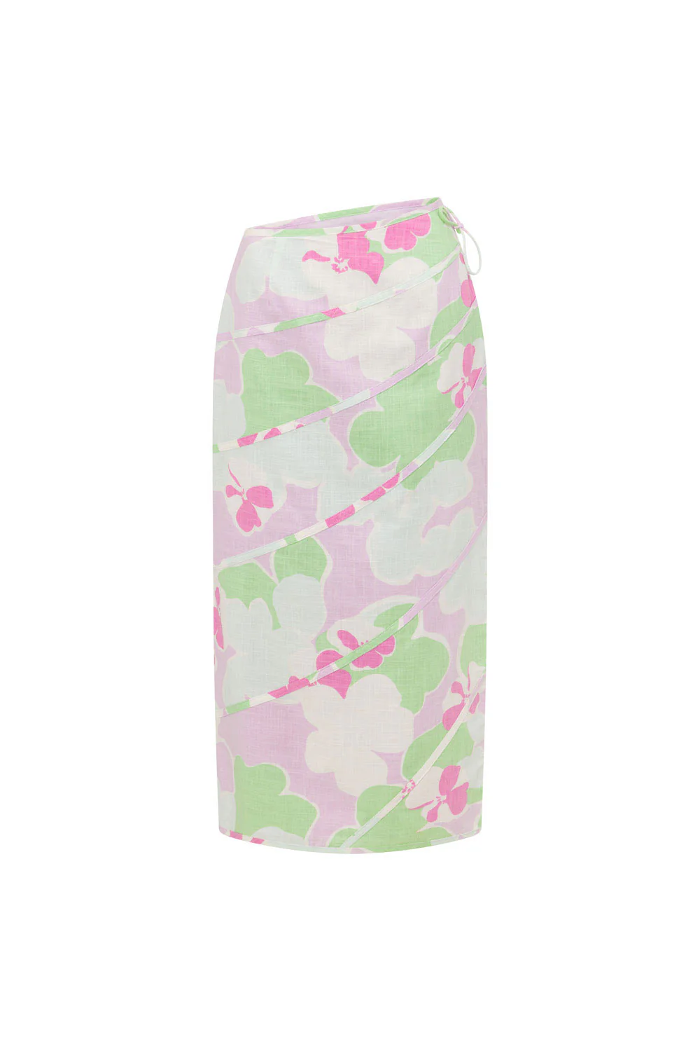 SAMPLE-Elika Midi Skirt - Misty Floral - Image 8