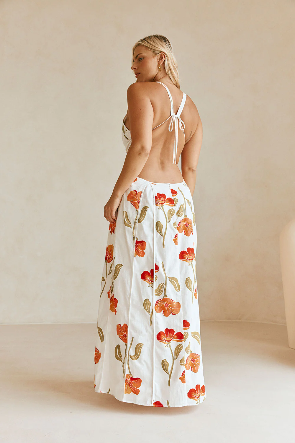 SAMPLE-Eliska Dress - Poppy - Image 8