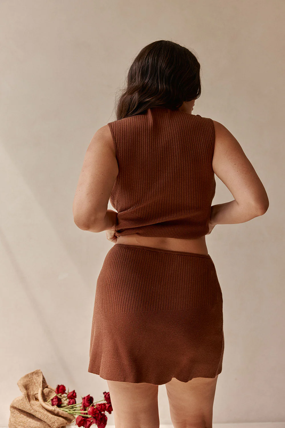 SAMPLE-Ellamay Skirt - Gingerbread - Image 6
