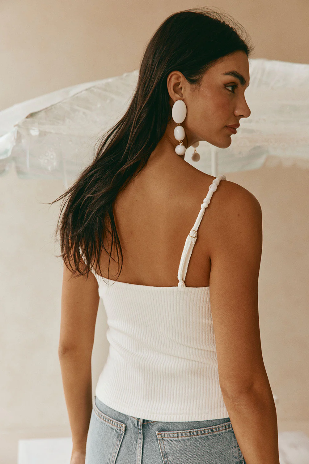 SAMPLE-Illaria Top - White Bead - Image 5