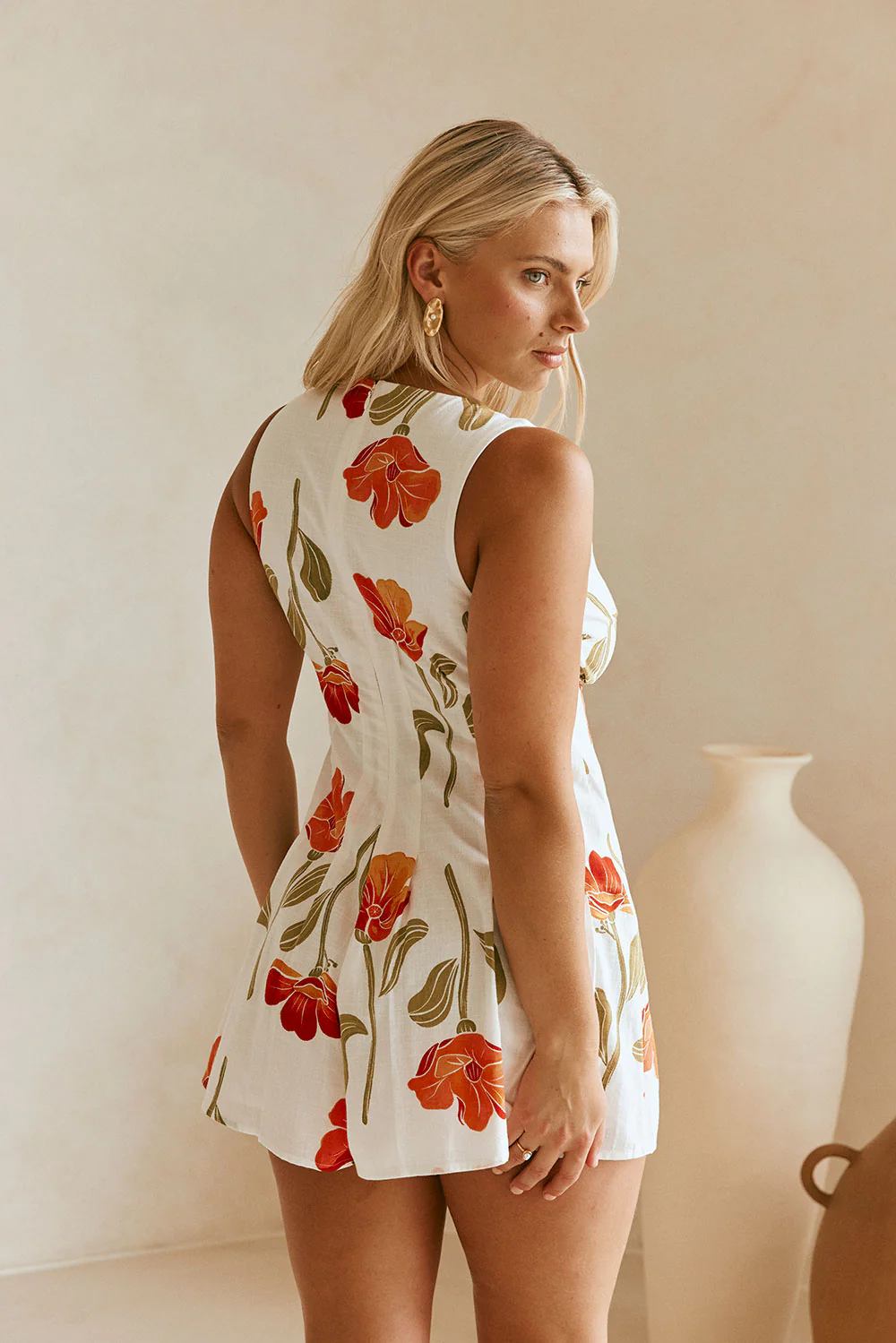 SAMPLE-Jade Playsuit - Poppy - Image 8