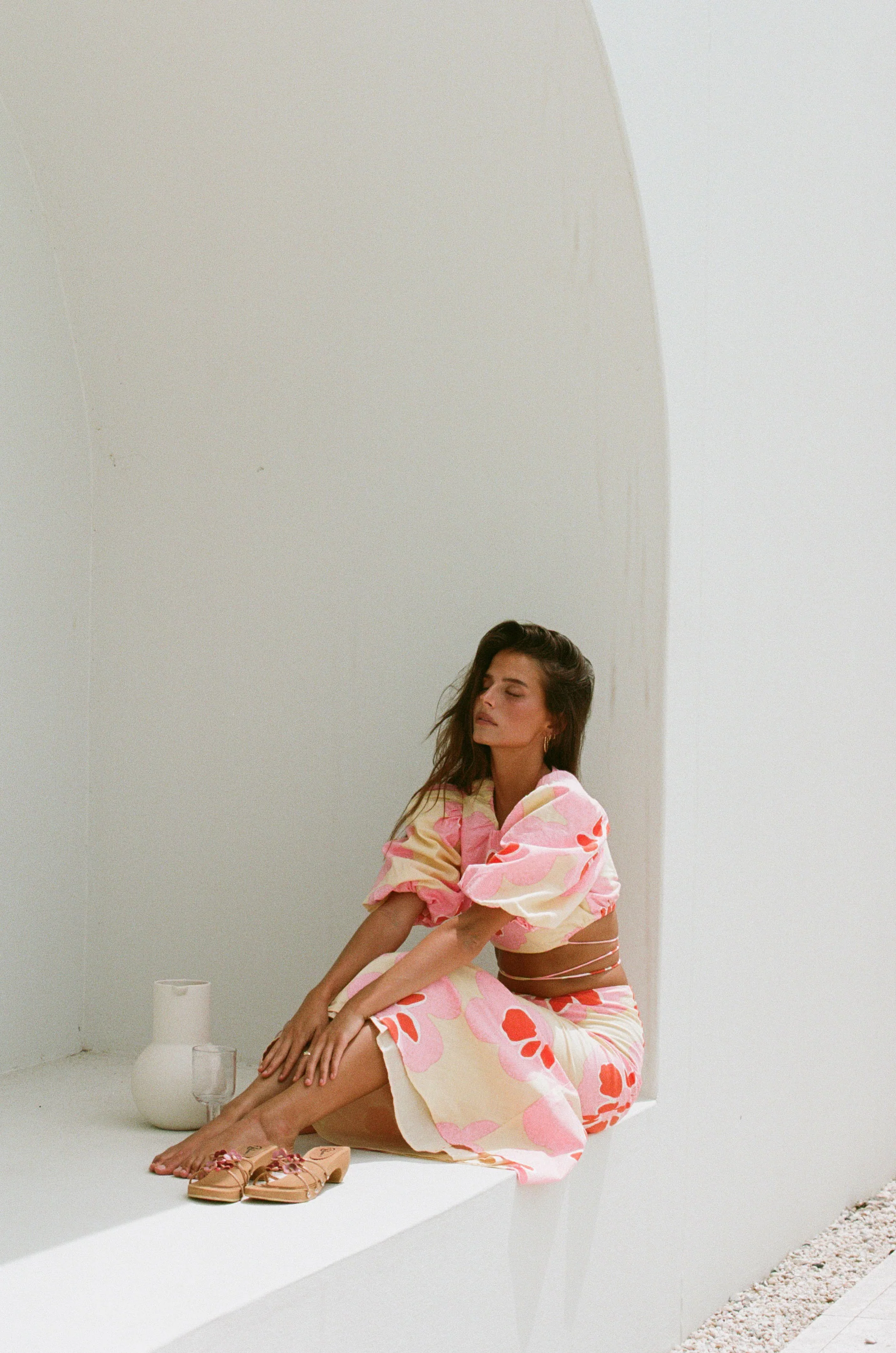 SAMPLE-Jaide Midi Skirt - Image 4