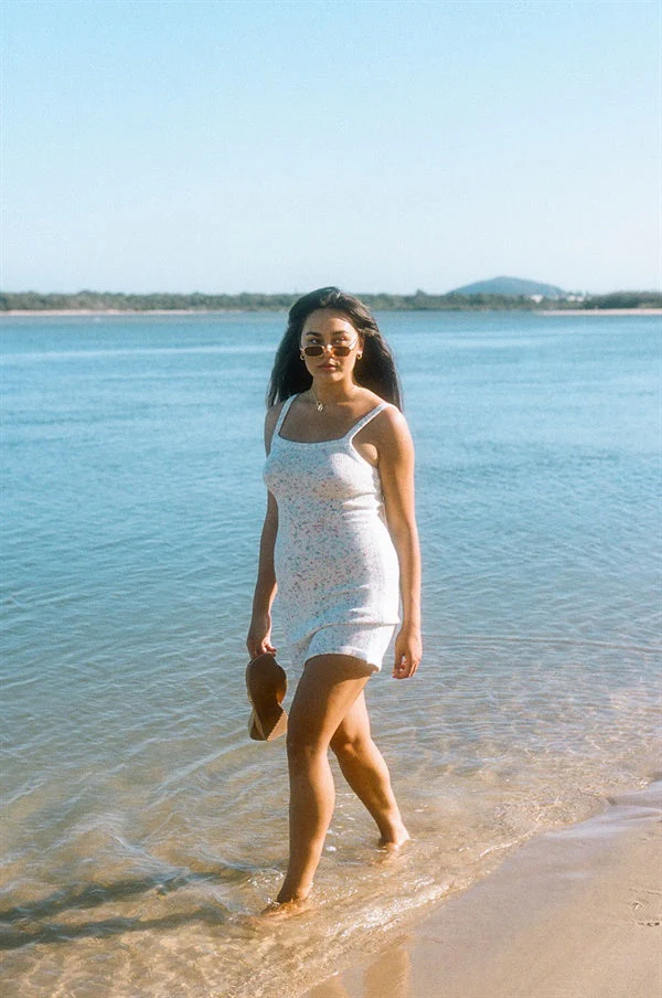SAMPLE-Jamila Dress - Speck - Image 6