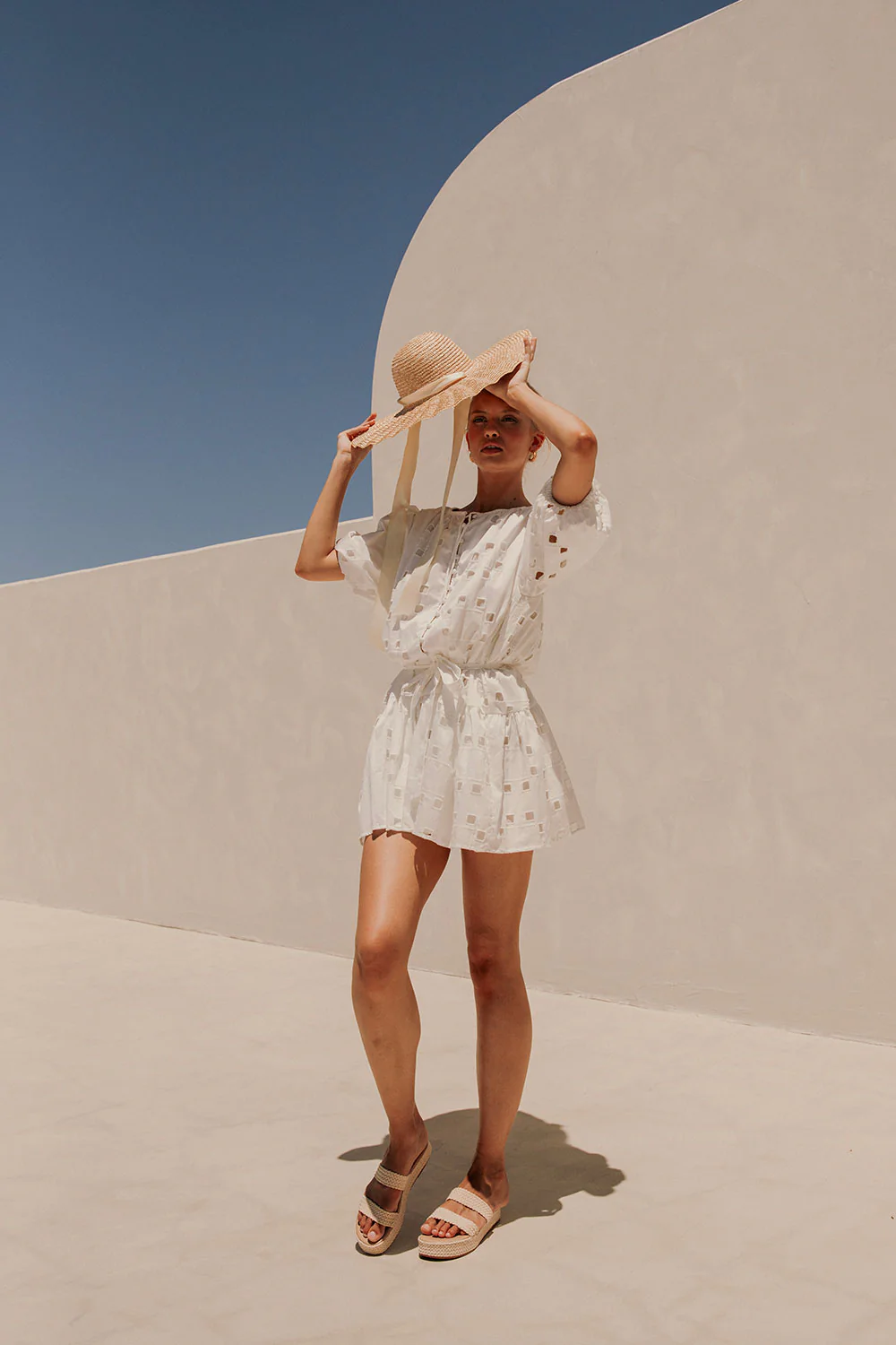 SAMPLE-Jayde Dress - Cutwork - Image 3