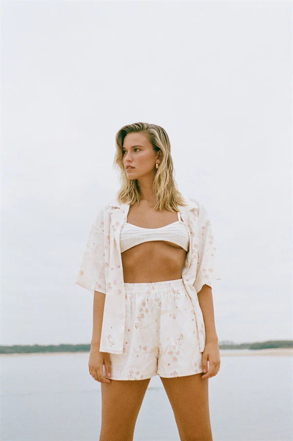 SAMPLE-Jayma Linen Top - Image 3
