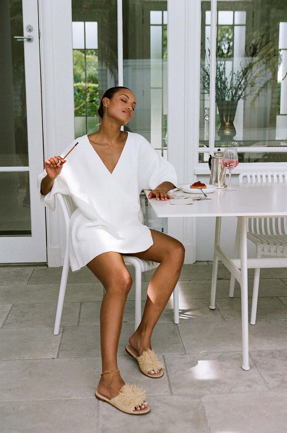 SAMPLE-Jessie Wrap Dress - Image 3