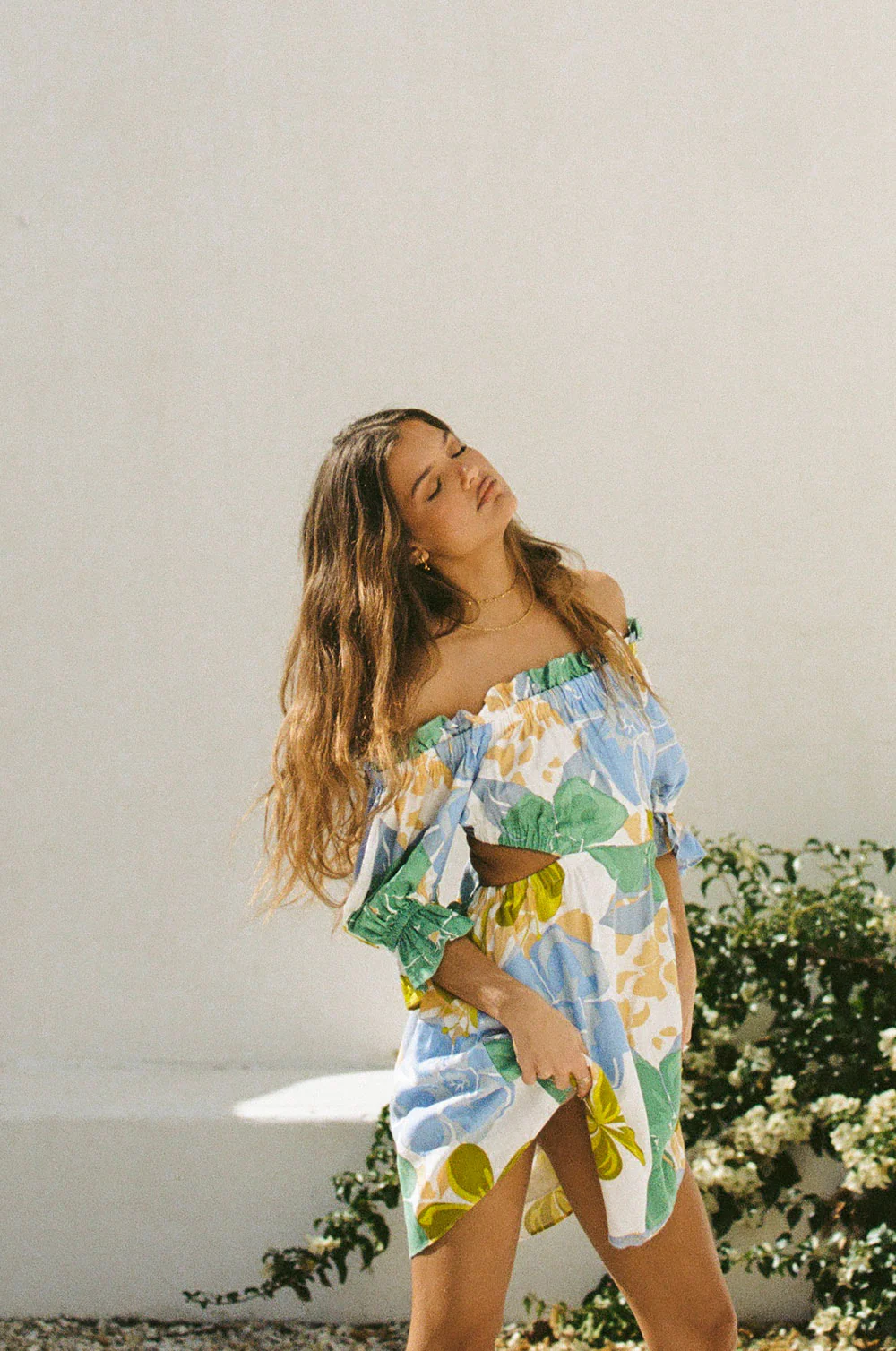 SAMPLE-Kahla Off Shoulder Dress - Image 5