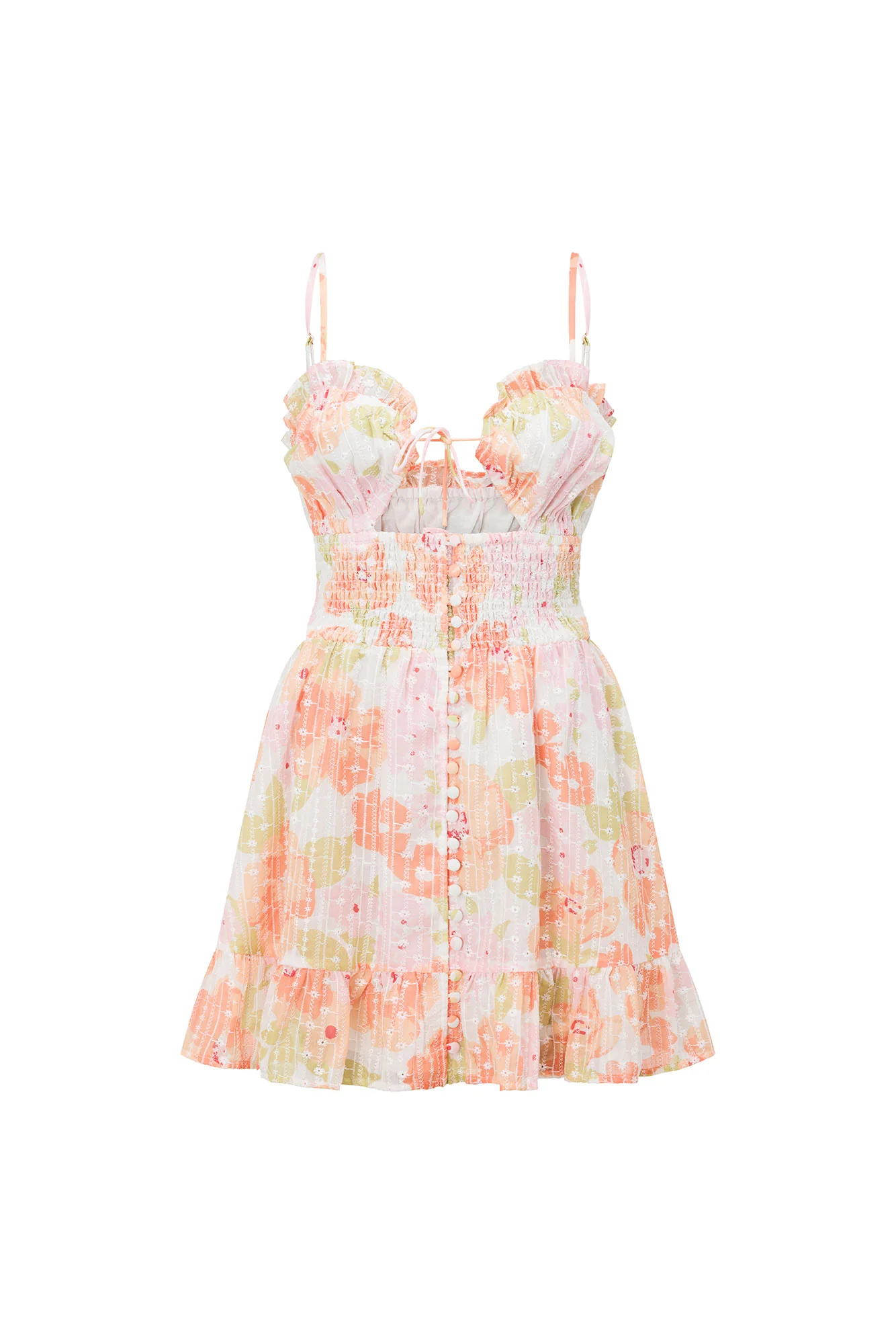 SAMPLE-Karolina Shirred Dress - Image 7