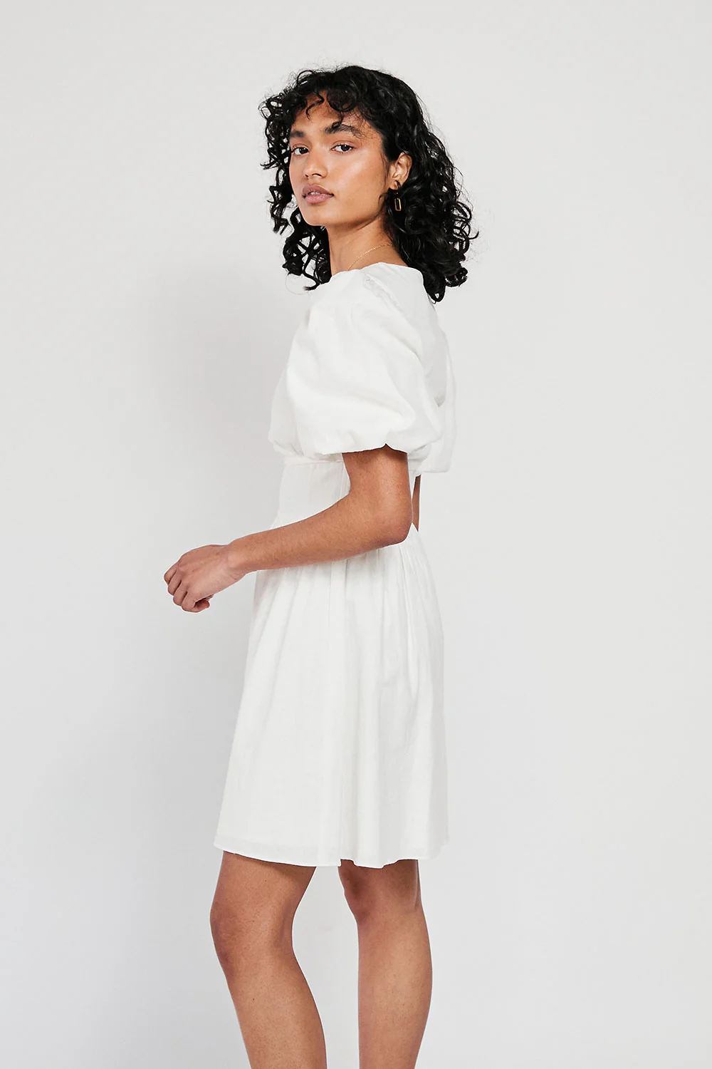 SAMPLE-Kento Puff Dress - Image 9