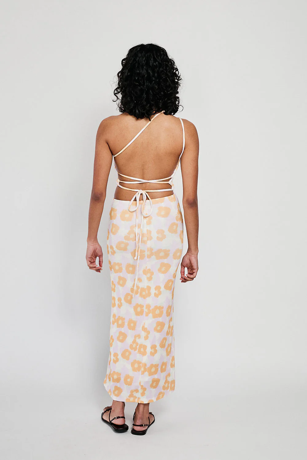 SAMPLE-Kika Dress - Smudge Floral - Image 9