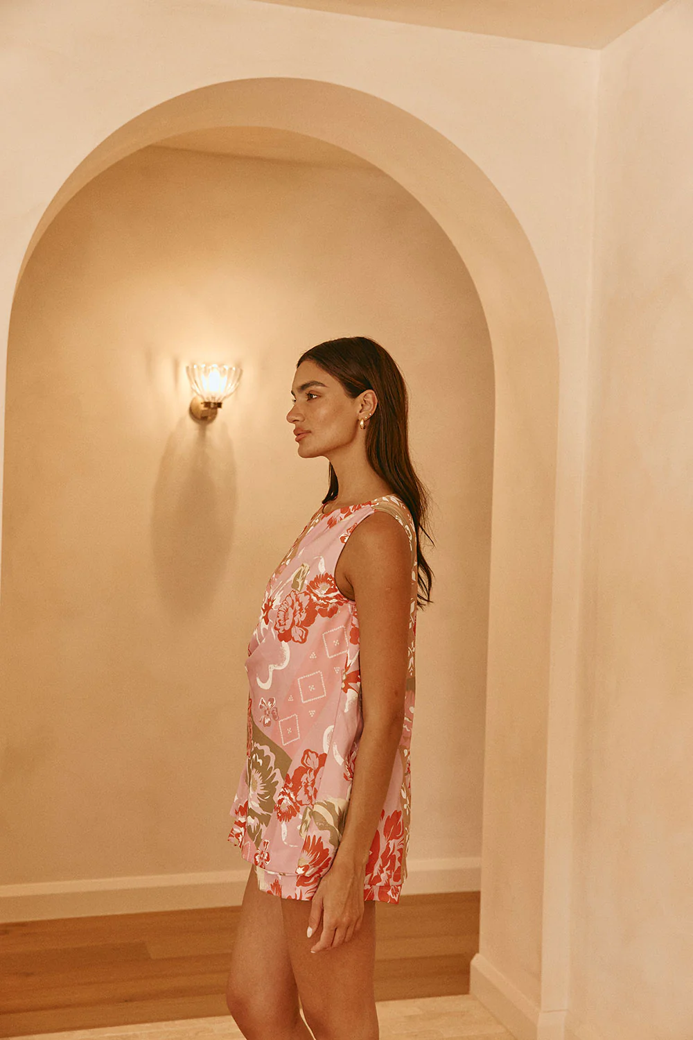 SAMPLE-Kimber Playsuit - Botanic Patch - Image 5