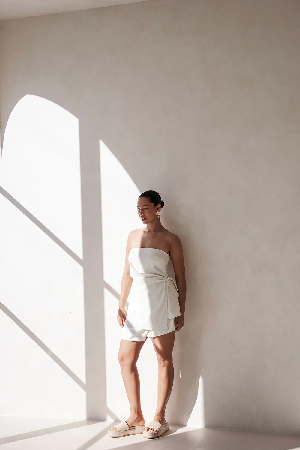 SAMPLE-Kleo Top - Ivory - Image 4