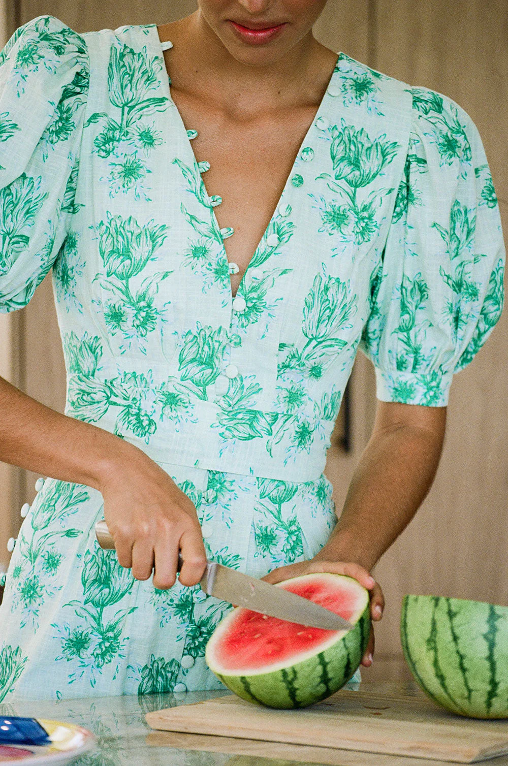 SAMPLE-Kori Embroidered Dress - Tulip Floral - Image 2