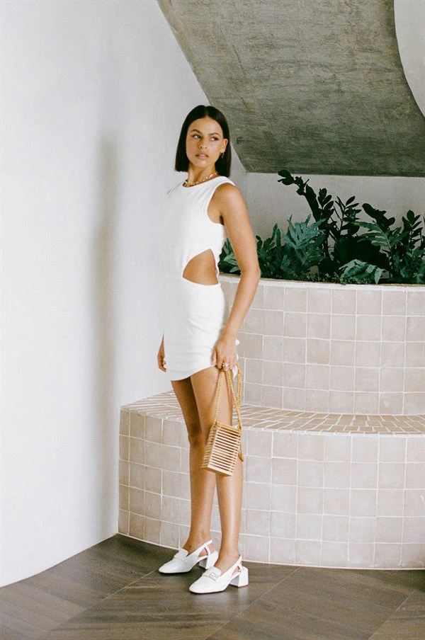 SAMPLE-Laurent Cutout Dress - Image 4