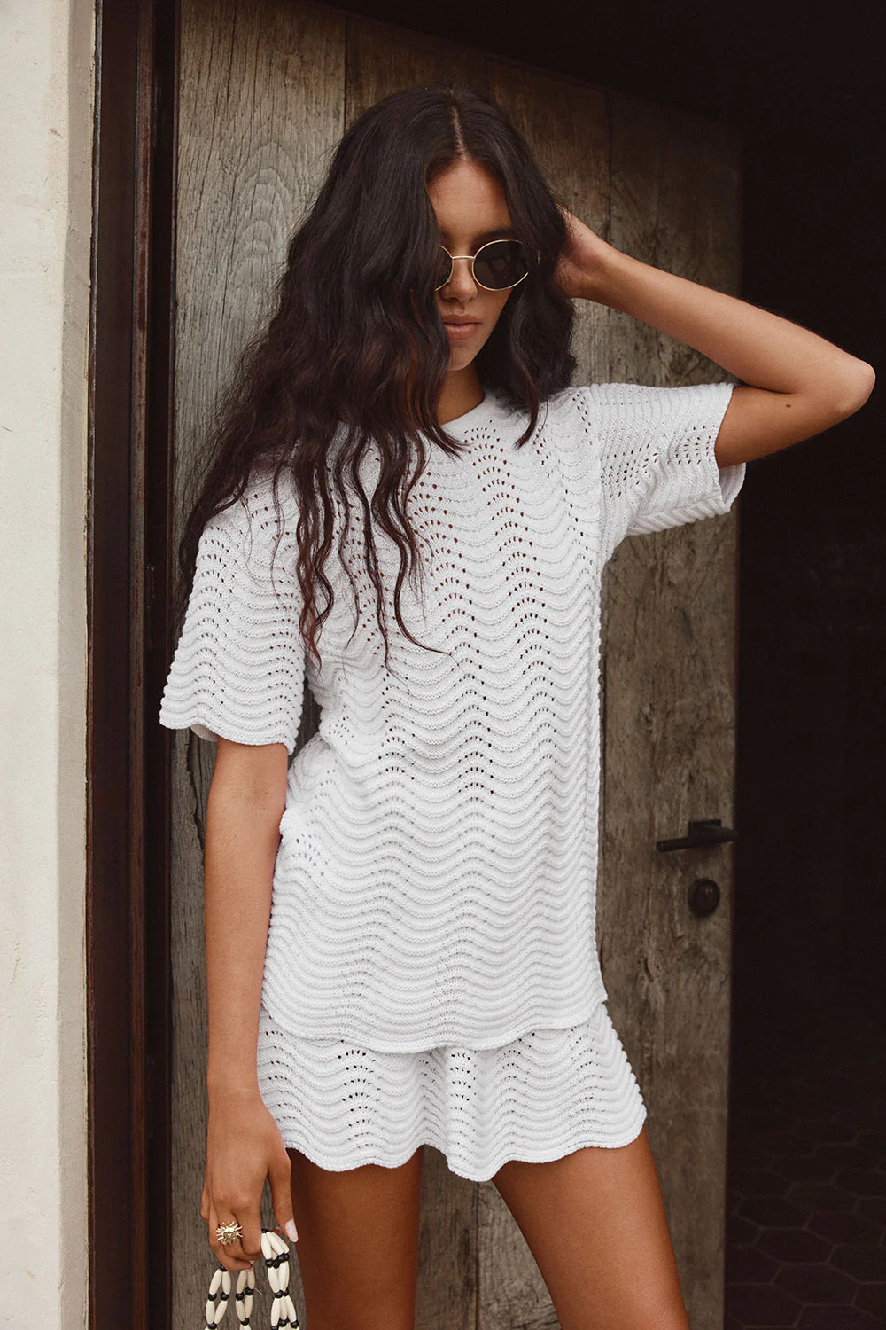 SAMPLE-Leah Top - White - Image 3
