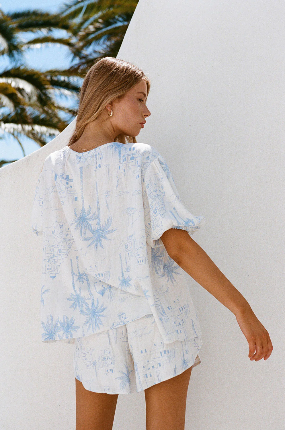 SAMPLE-Leta Top - Santorini - Image 6