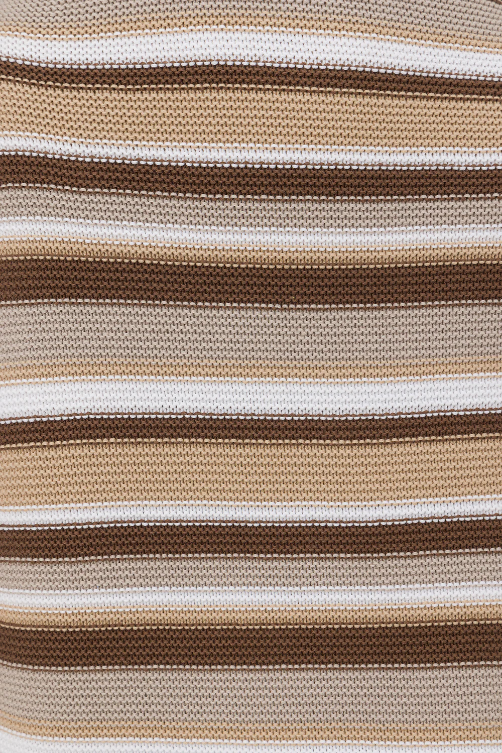 SAMPLE-London Knit Dress - Cocoa Stripe - Image 8