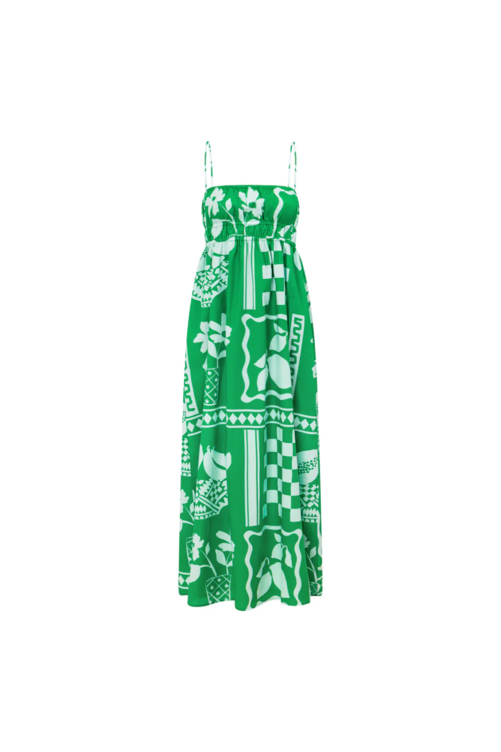 SAMPLE-Maia Dress - Lemoni Green - Image 6