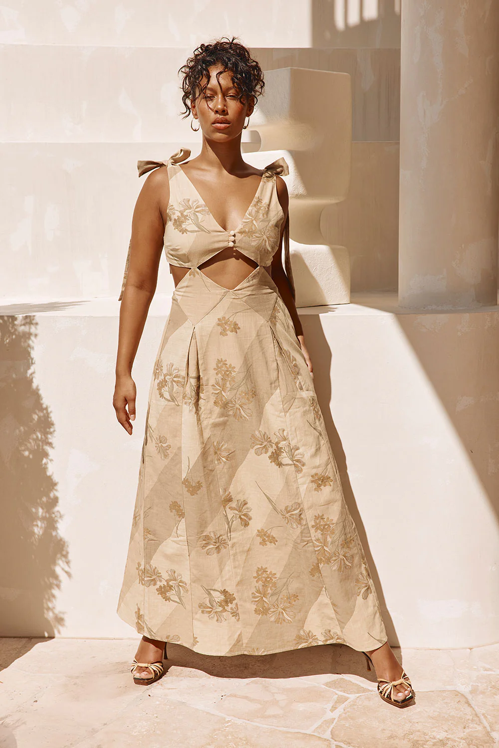 SAMPLE-Maivie Dress - Tawny Bloom - Image 2