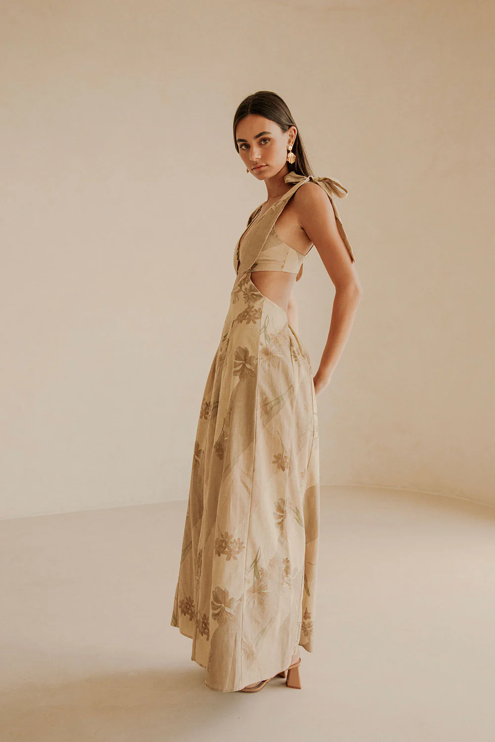SAMPLE-Maivie Dress - Tawny Bloom - Image 7