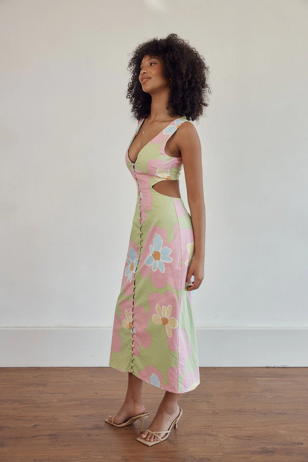 SAMPLE-Maiya Midi Dress - Image 8