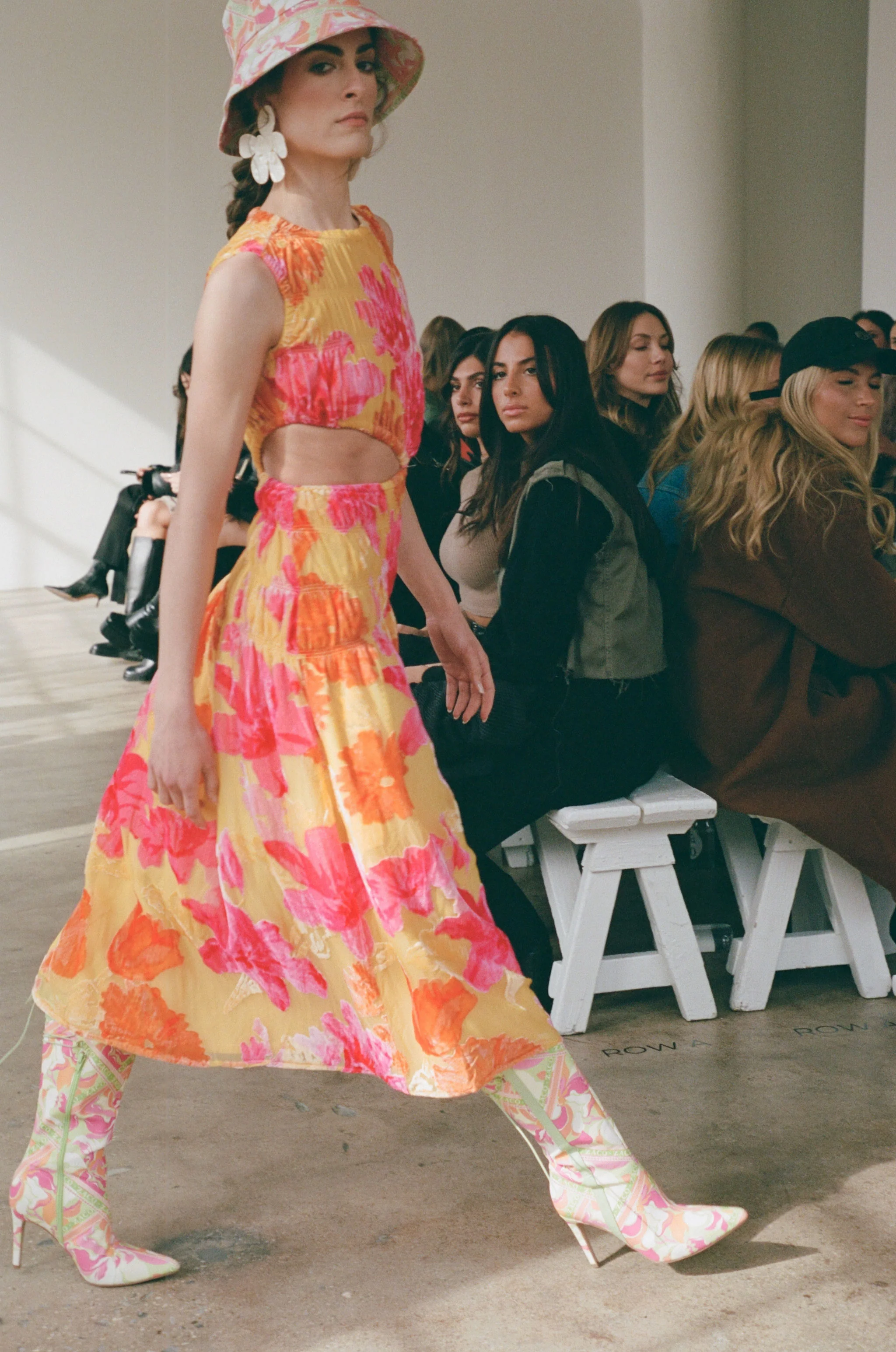 SAMPLE-Mariella Midi Dress - Floreale Sunny - Image 4