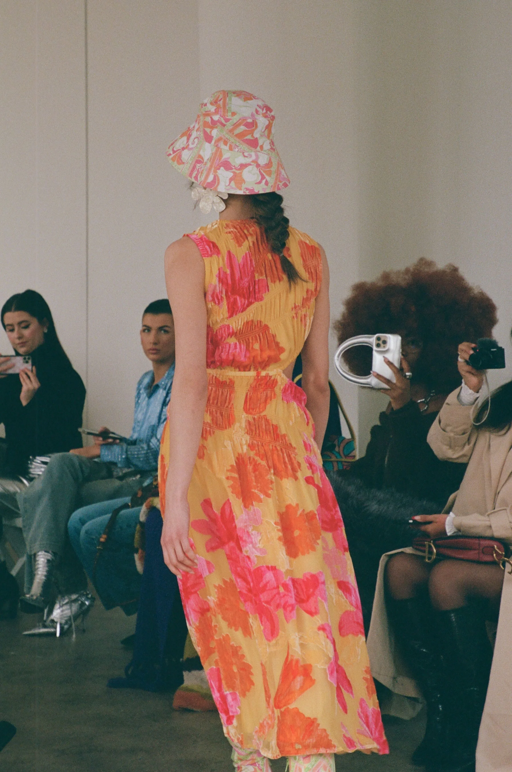 SAMPLE-Mariella Midi Dress - Floreale Sunny - Image 5