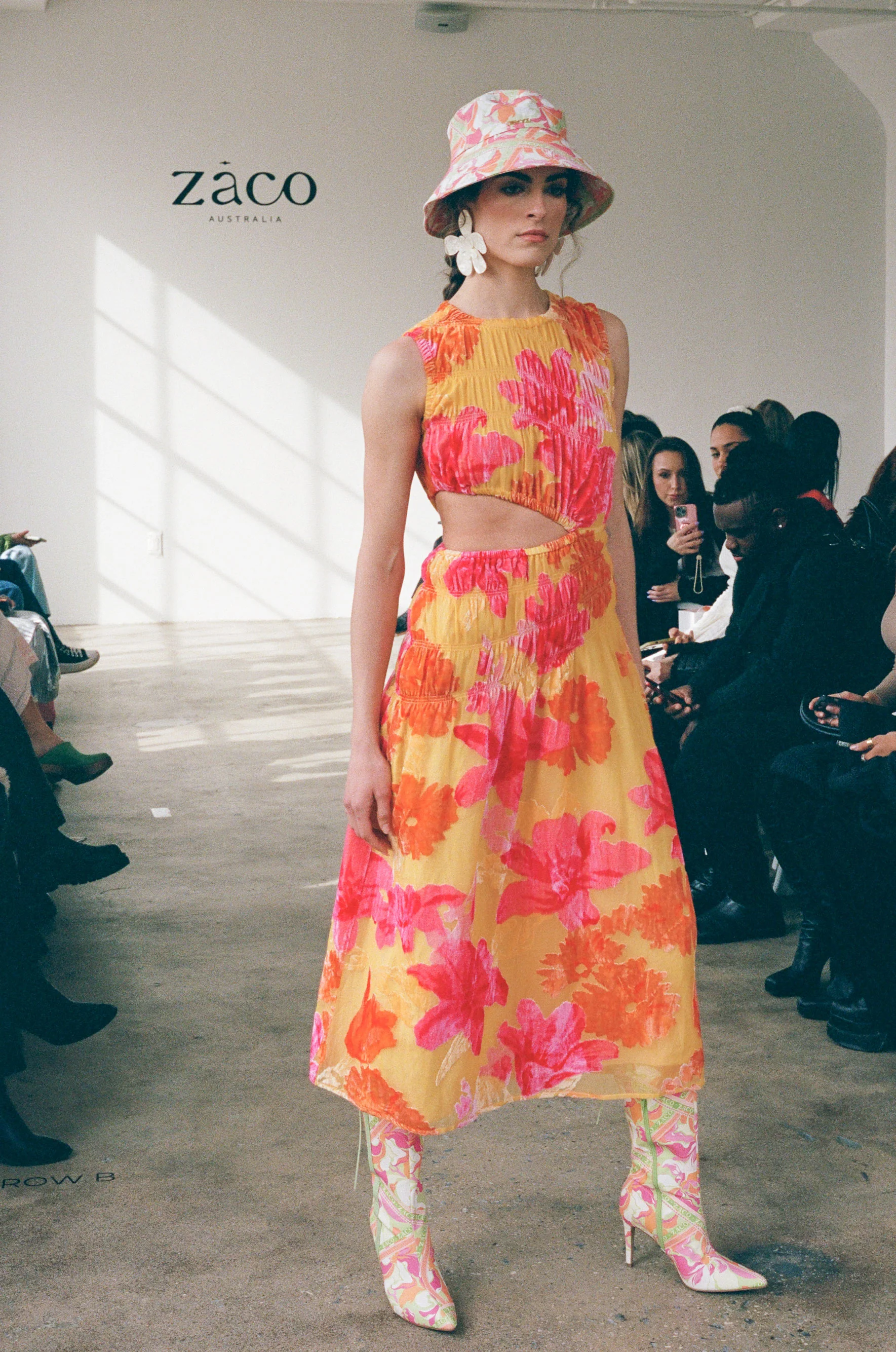SAMPLE-Mariella Midi Dress - Floreale Sunny - Image 6