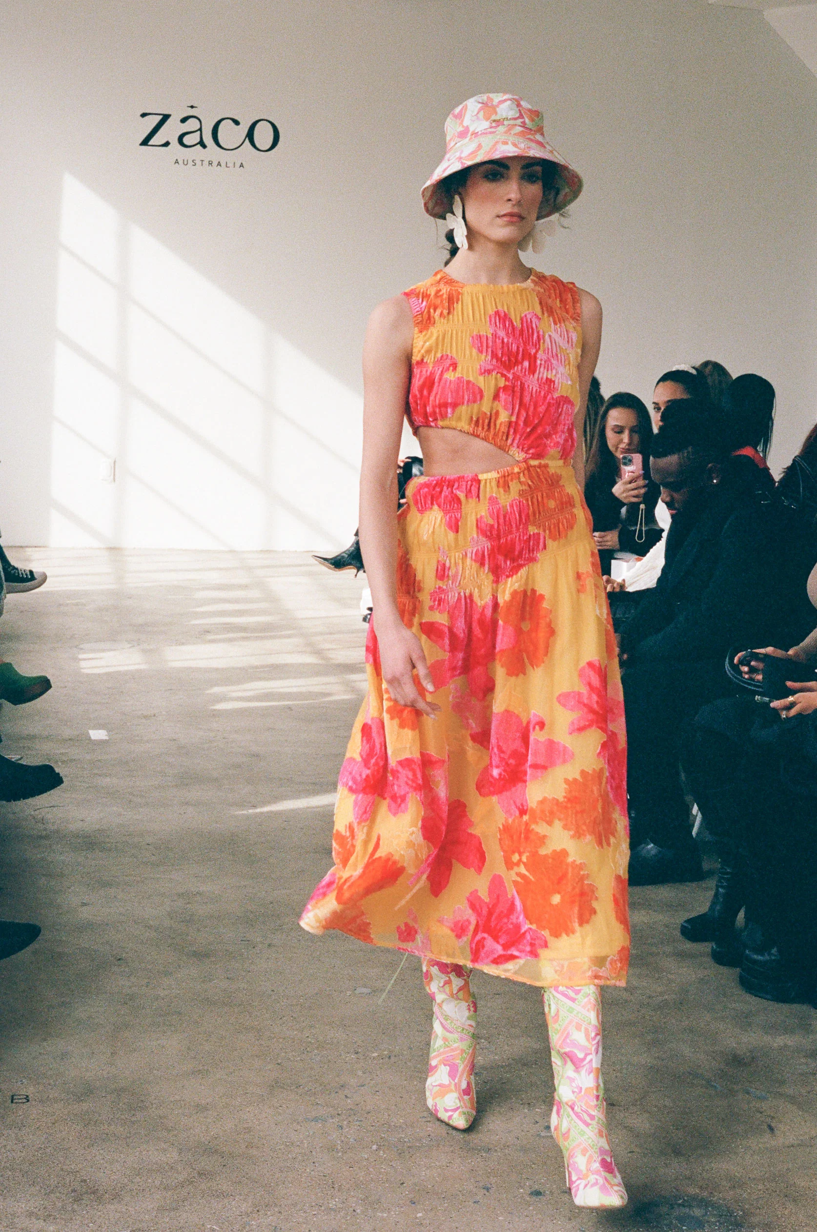 SAMPLE-Mariella Midi Dress - Floreale Sunny - Image 7