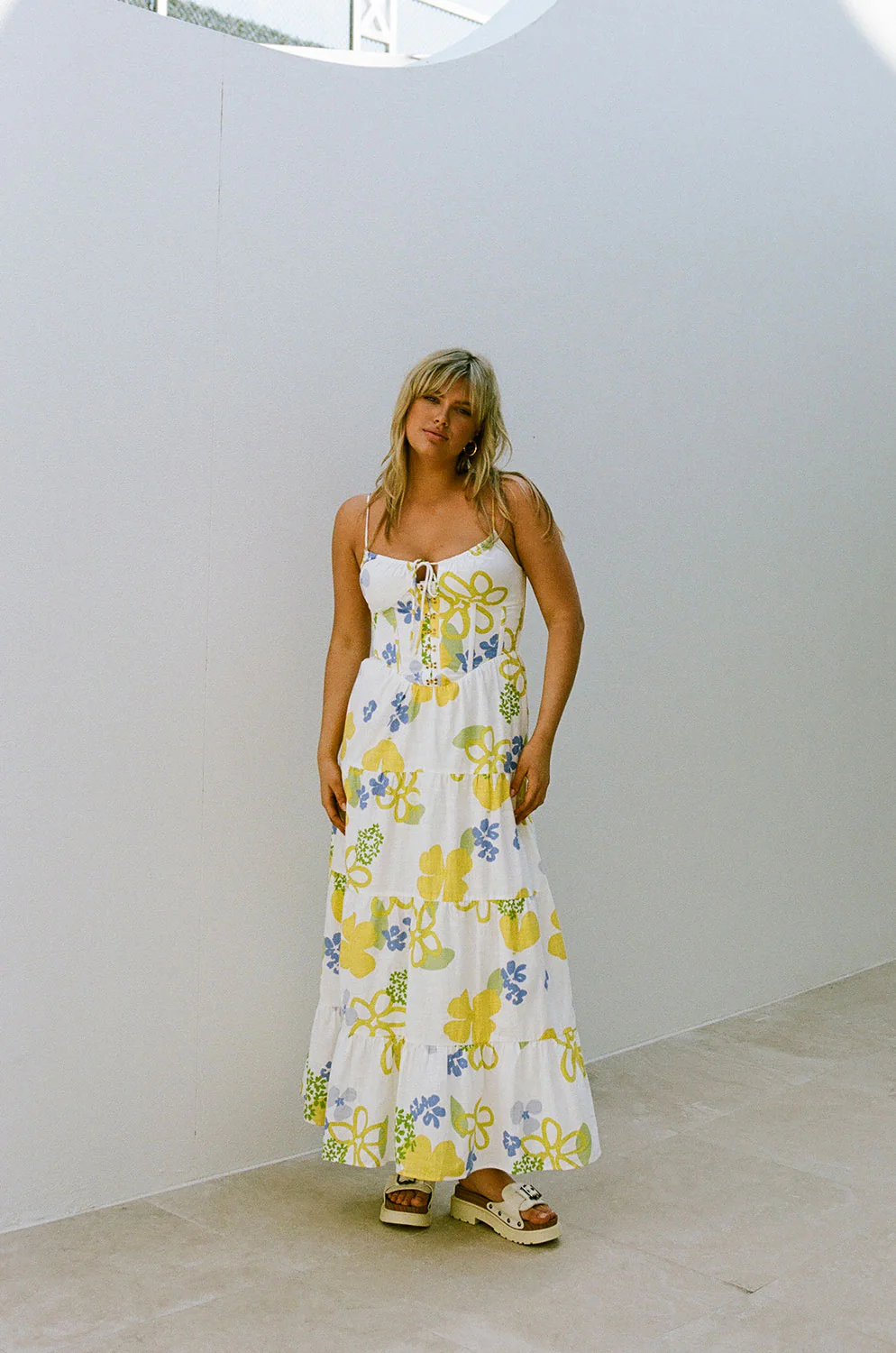 SAMPLE-Melody Midi Dress - Image 6