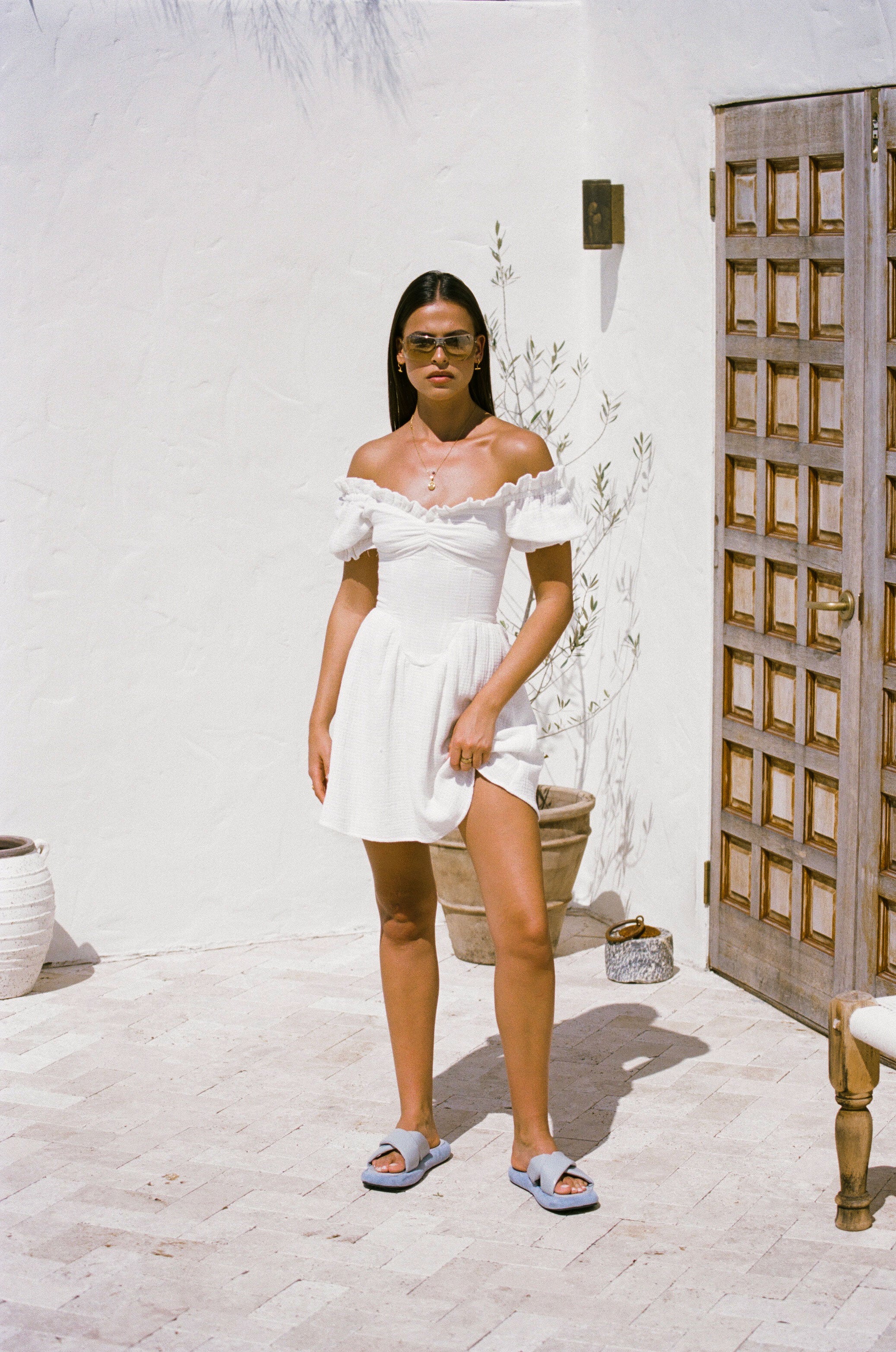 SAMPLE-Meraki Ruffle Dress - Image 3