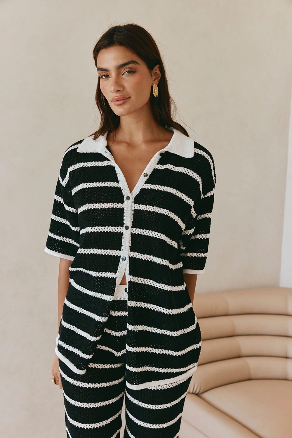 SAMPLE-Mia Top - Black - Image 2