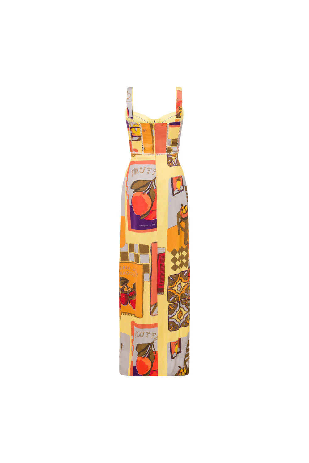 SAMPLE-Milana Dress - Villagio Yellow - Image 10