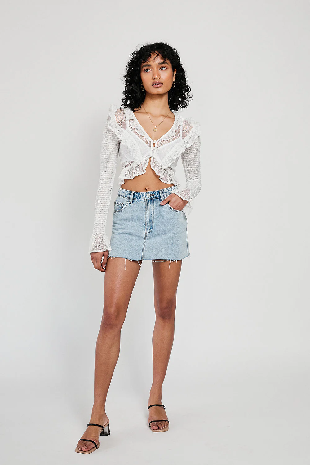 SAMPLE-Milani Mesh Top - Image 4