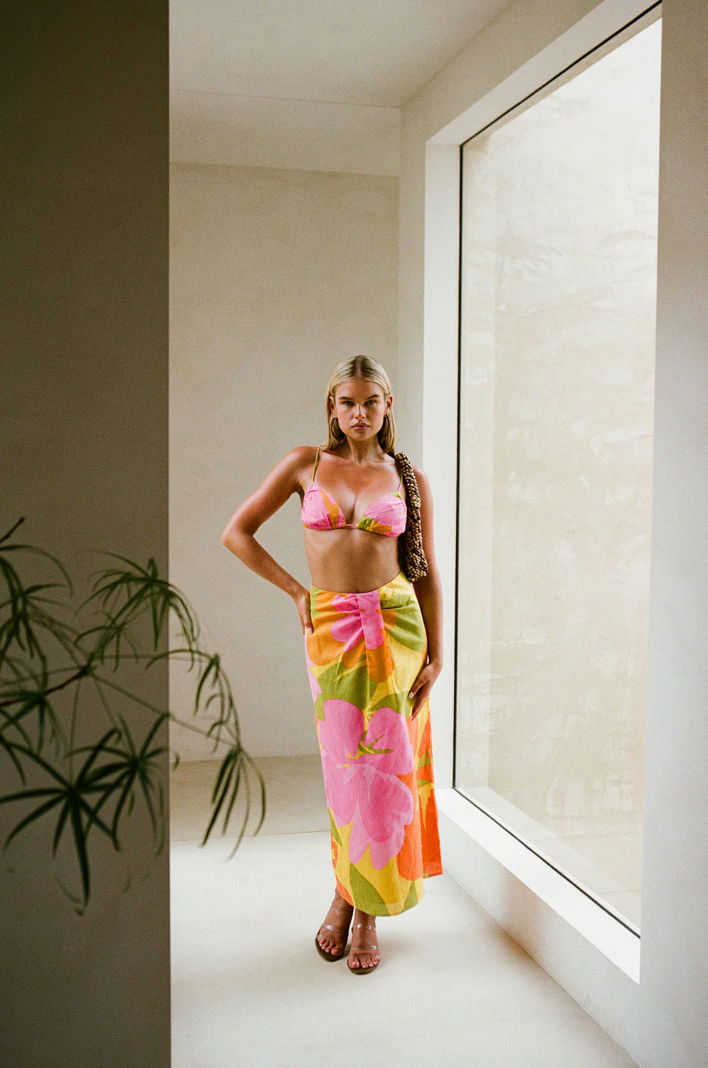SAMPLE-Monaco Skirt - Hibiscus - Image 2