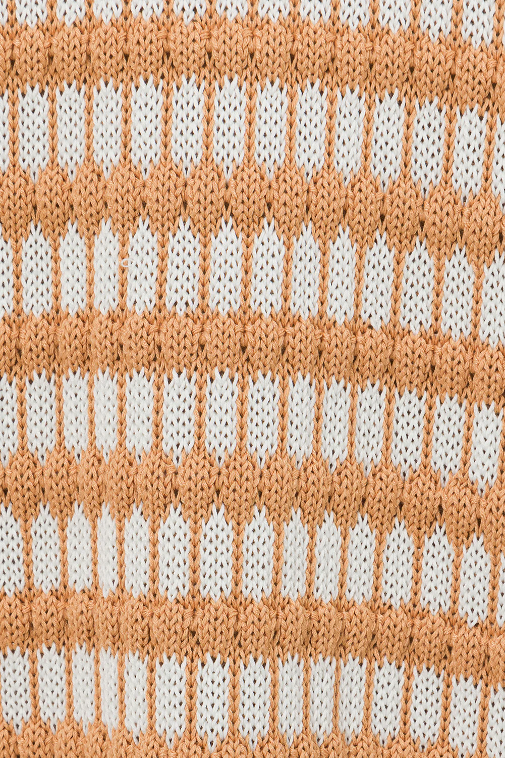 SAMPLE-Morela Knit Dress - Honey Stripe - Image 9