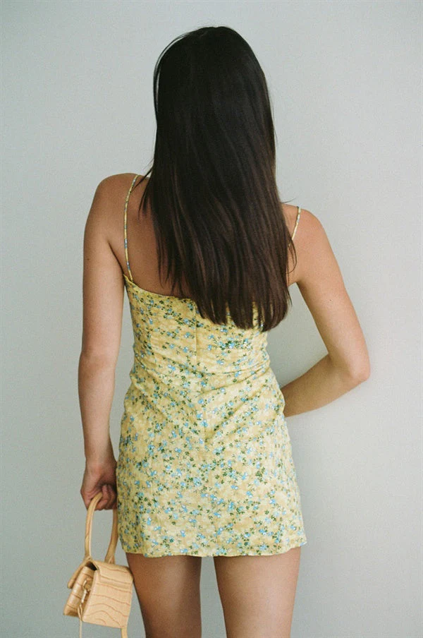 SAMPLE-Naoki Dress - Buttercup - Image 5