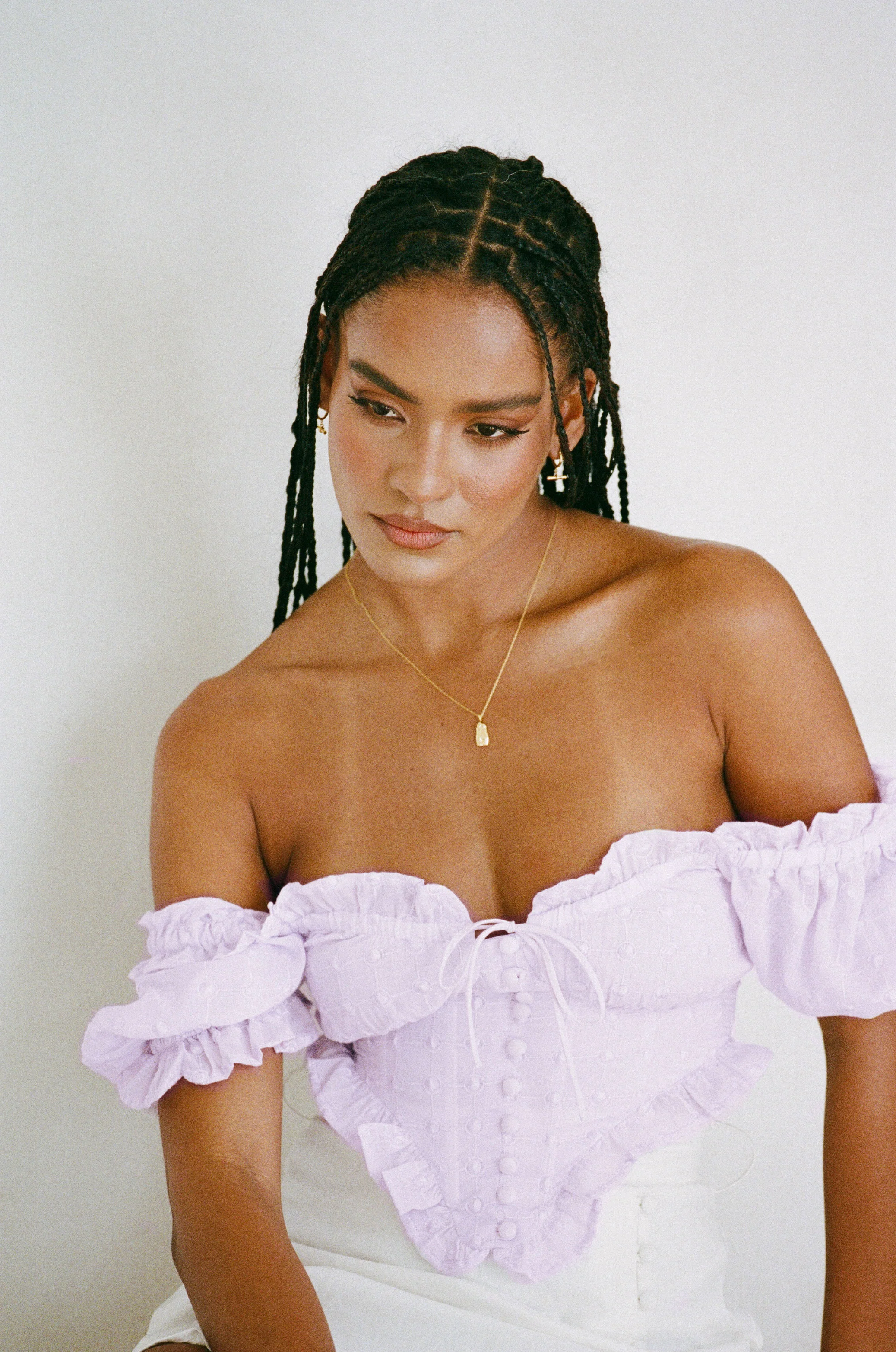 SAMPLE-Neila Puff Top - Image 9