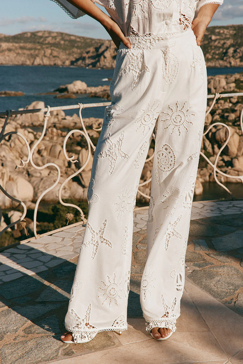 SAMPLE-Nissi Pants - Corallo Bianca - Image 2