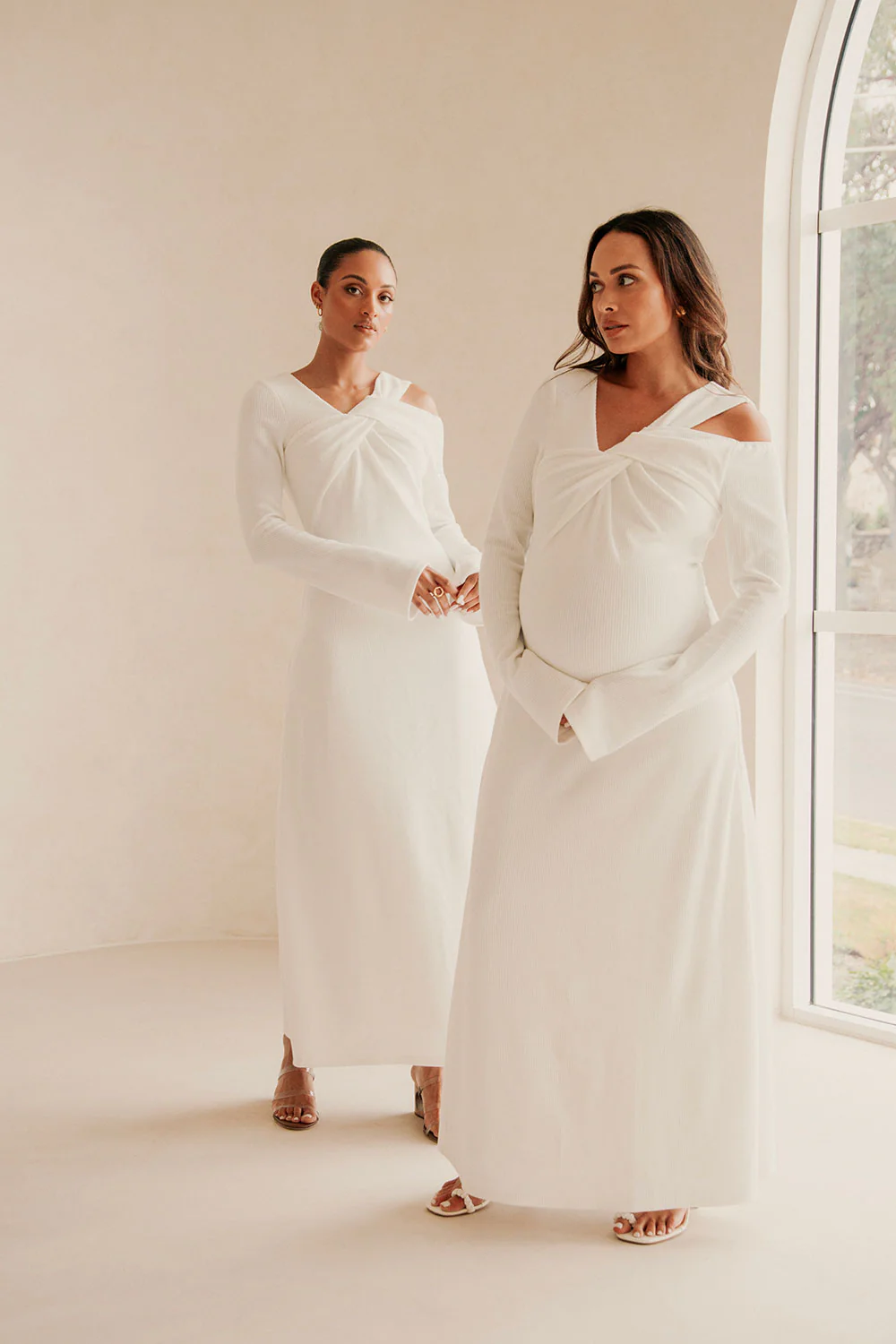 SAMPLE-Nyla Dress - White - Image 4