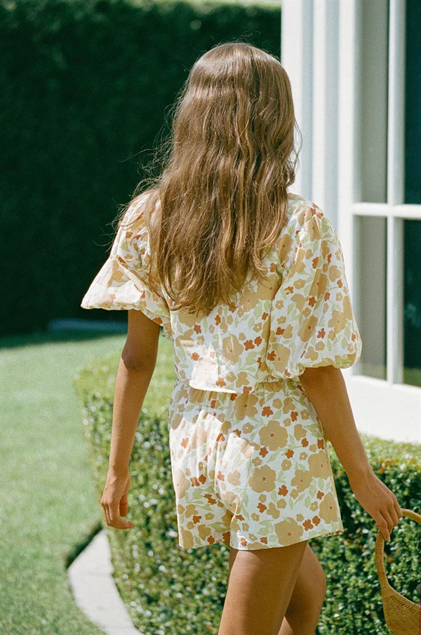 SAMPLE-Palmer Shorts - Floral - Image 4