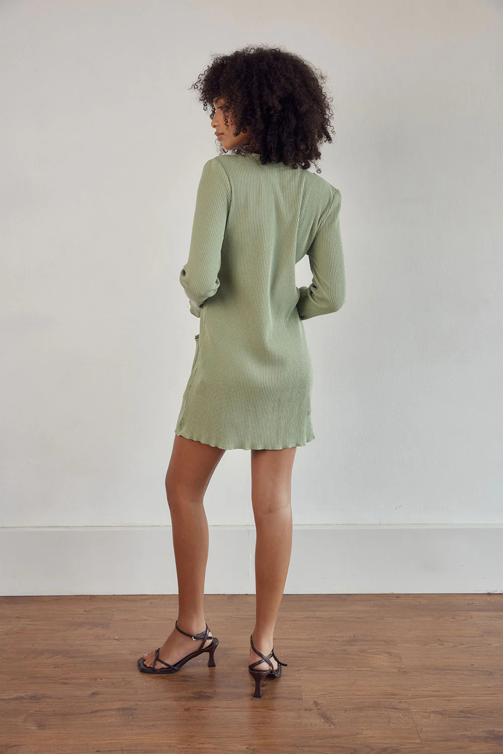 SAMPLE-Pax Dress - Moss - Image 6