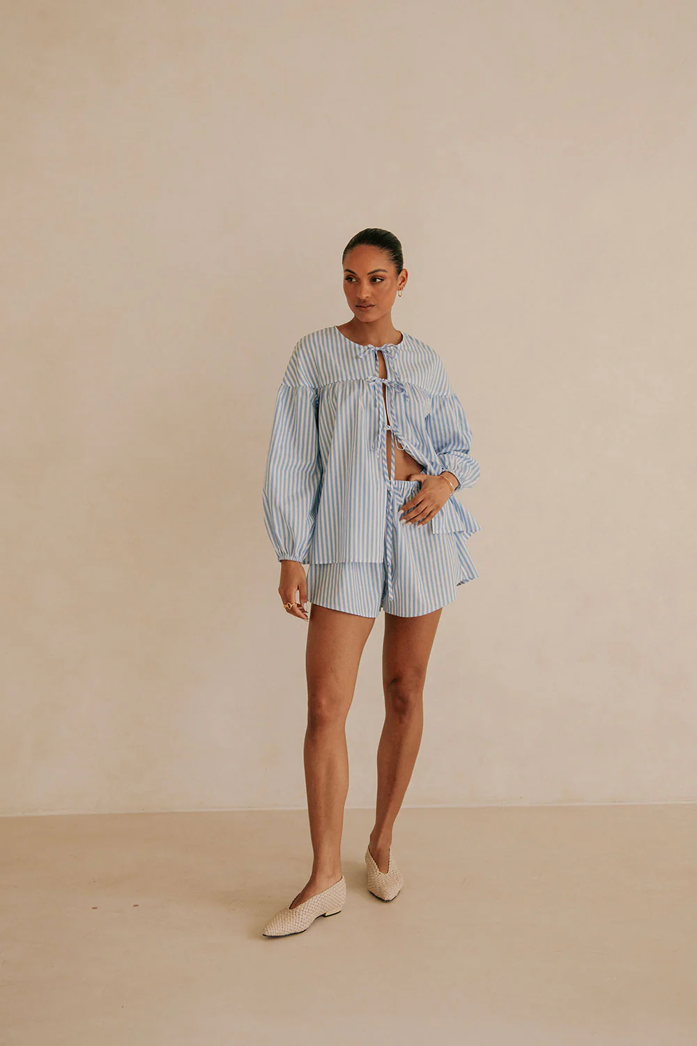 SAMPLE-Pennie Top - Blue - Image 4
