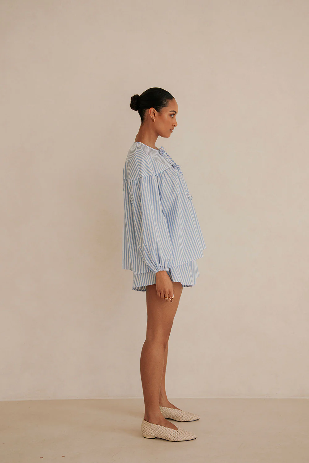 SAMPLE-Pennie Top - Blue - Image 5