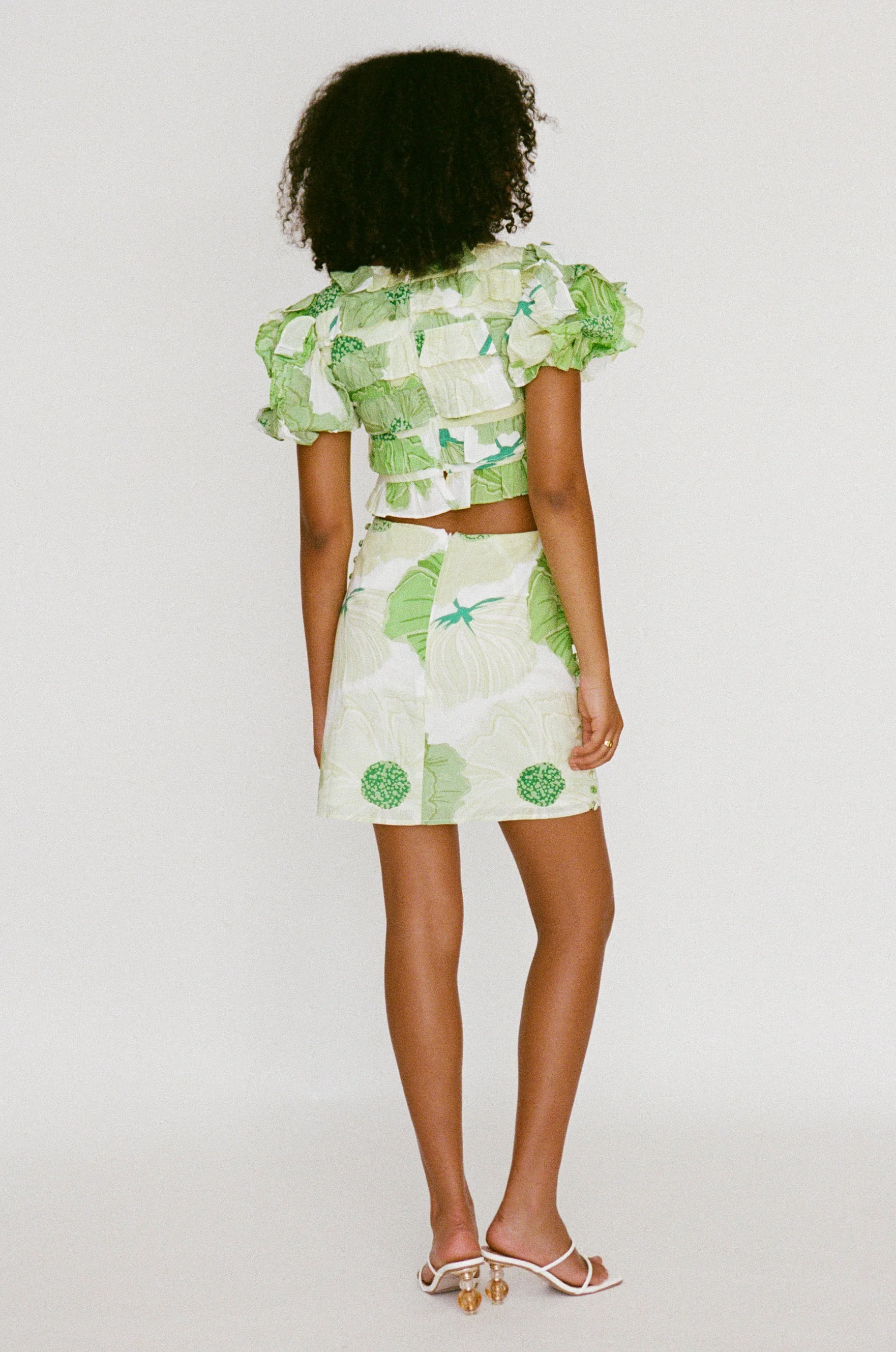 SAMPLE-Pierre Frill Dress - Image 9