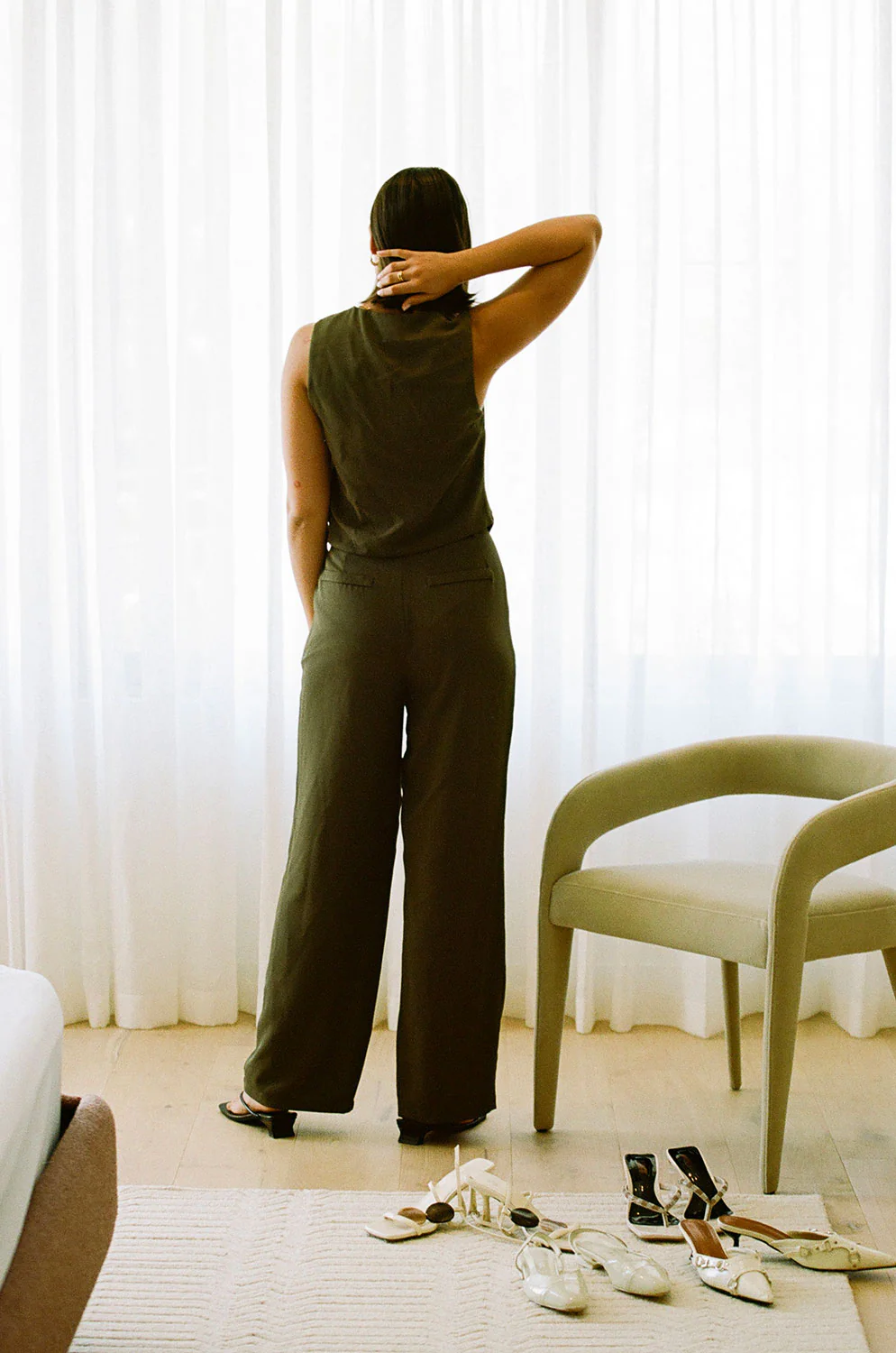 SAMPLE-Remi Top - Chocolate - Image 7