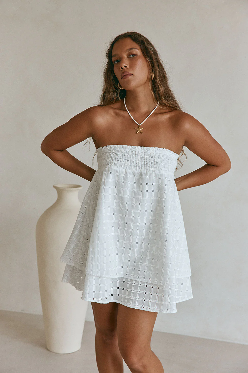 SAMPLE-Rocio Dress - Lattice - Image 2