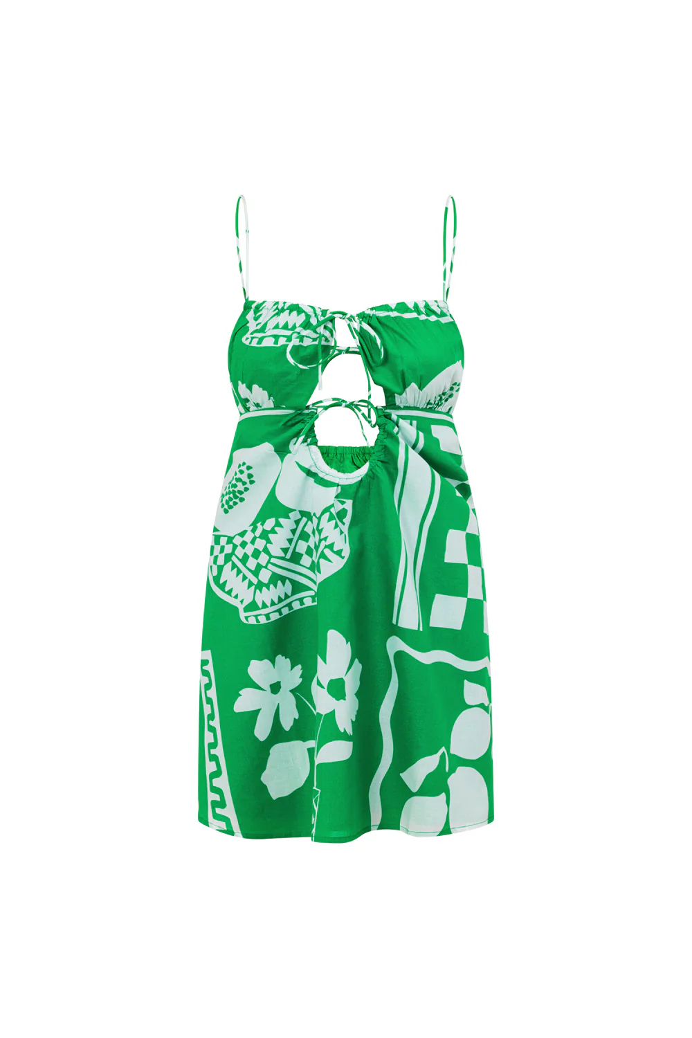 SAMPLE-Sadie Dress - Lemoni Green - Image 7