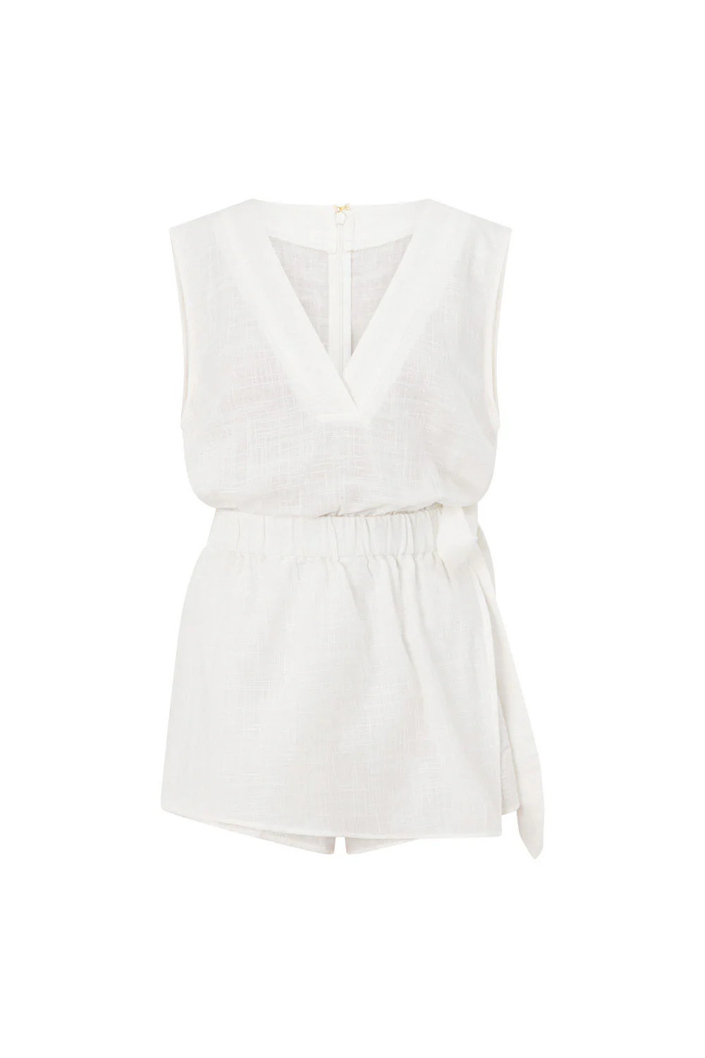 SAMPLE-Sandy Playsuit - White - Image 6