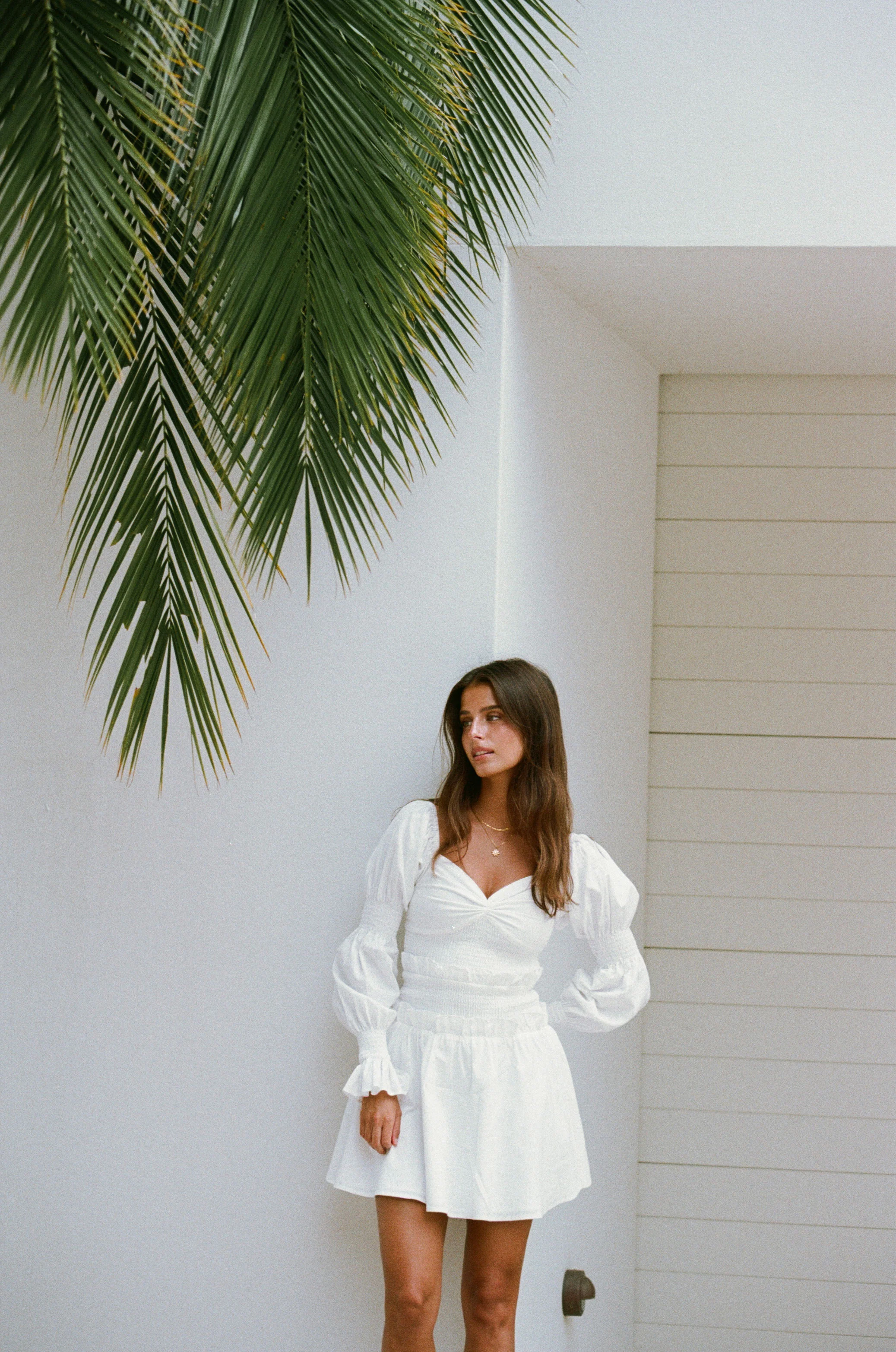 SAMPLE-Santiago Off Shoulder Dress - Image 6